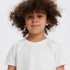 HonestBaby 5-Pack Short Sleeve T-Shirts 100% Organic Cotton Baby, Toddler, Little Kid, Boy, Girl, Unisex