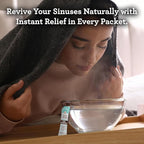 GuruNanda PreMixed Saline Packets for Nasal Rinse (192 Count), All Natural Sinus Rinse Packets to Help with Allergies & Congestion Relief, 0.08oz Each