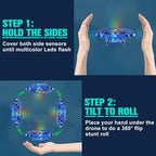 Hand Operated Drone Toy for Kids - Easy Fly Hover Drone with AI Motion Sensor, Rechargeable Drones for Kids 8-12 & 6-8, Safe Mini Quadcopter with Auto Hover, 360 Flip/Roll, Perfect Boys Girls Drones for Age 4-6-8-12 Birthday Gifts