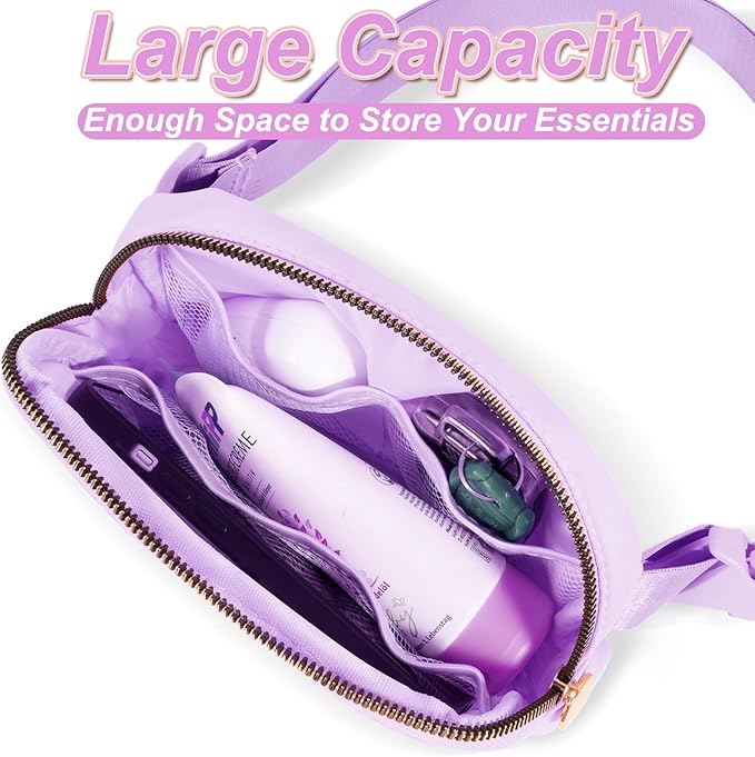 Graduation Gifts for Girls Teens Kids Women Her - 2025 Graduation Gifts,Belt Bag Cute Trendy Stuff Graduation Essentials Accessories | Lavender,Initial L