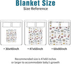 Personalized Baby Crib Bedding Set, Custom Name Lighthouse Theme Nursery Bedding Set 3 Pcs, Baby Blanket Fitted Crib Sheet Changing Pad Cover, Personalized Nursery Decor Gift for Newborns Boys