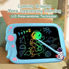 LCD Writing Tablet for Kids 9 Inch Erasable Drawing Tablet Reusable Colorful Drawing Pad for Kids Educational and Learning Toddler Toys for Boys Girls