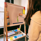 SUNFATT Kids Easel Accessory Set,100+ Art Supplies for Children's Painting,Drawing,or Crafting,Kids Toys for Ages Aged 3 4 5 6 7,8-13