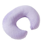 Nursing Pillow and Positioner for Breastfeeding, Ultra Soft Baby Breastfeeding Pillows for More Support for Mom and Baby, with Premium Removable Cover (Orchid Petal)