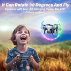 Drones for Kids, 2025 Mini RC Drone Quadcopter with 360 Degree Flip, 90 Degree Surround Flight, 8, 9, 10, 11, 12 Years Old Boys and Girls Ideal Gift Toys