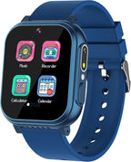 Upgrade Kids Smart Watch for Kids with 32 Puzzle Games HD Camera Video MP3 Player Audio Book Pedometer Flashlight 12/24 hr Kids Watches Gift for 4-12 Year Old Boys Toys for Kids