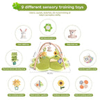 Baby Play Mat Activity Gym for Babies and Toddlers, Four-Leaf Clover Baby Play Gyms & Playmats for Babies