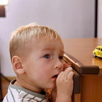 8-Pack Corner Protectors Baby Proof, Furniture Corner and Edge Safety Bumpers, Soft Rubber Foam Cushion Covers, 3M Taped Corner Guards, Baby Child Proofing Pads, Table Corner Protectors, Brown