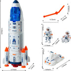 Concentration, Focus, Rocket, Space Shuttle Rocket Toys, Rocket, Toy Rocket, Toys, Educational, Concentration, Learning, Astronaut Toy, Space AdventureToys, Kids Science Educational Toys