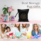 Girls Trip Gifts Wet Dry Bag, Beach Bag Wet Bag Favors, for Swimsuit Toiletry Travel Essentials For Women Aloha Bags, Beach Travel Gym Laundry bags for Dirty Diaper Swimsuit Gifts (Black)