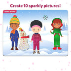 Skillmatics Foil Fun - Dress Up, No Mess Art for Kids, Craft Kits & Supplies, DIY Creative Activity, Travel Toys, Gifts for Girls & Boys Ages 4, 5, 6, 7, 8, 9, Travel Toys