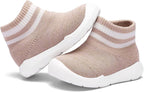 Engtoy Baby Shoes & Socks - Non-Slip Breathable Slippers with Soft Rubber Sole - Baby Boys & Girls Slip On Sneakers