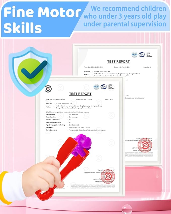 Counting Animals Montessori Toys for 3 4 5 Years Old Boys Girls, Preschool Learning Activities Kindergarten Educational Sensory Toys Gifts for Kids Toddlers