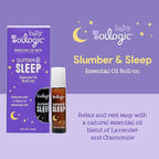 Oilogic Slumber & Sleep Roll-On Essential Oil for Babies & Toddlers - Gentle Aromatherapy Essential Oils, Mess-Free Comfort & Wellness Blends - Pediatrician-Tested Safe for Baby, .2 Fl Oz