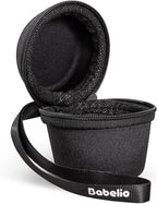 Babelio Portable Travel Case for Babelio Pocket Mini White Noise Machine, Double Stitch Zipper - Perfect for Traveling (CASE ONLY - Textile Black)