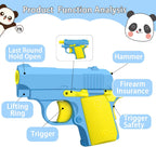 Fidget Gun Toy 3D Printing Fidget Pistol Toys 1911 Glow in Dark Gun Toy Pístol Fidget Toys Fidget Gun Sensory Toys Adults Stress Relief Pistol Toy for Kids and Adults Gift