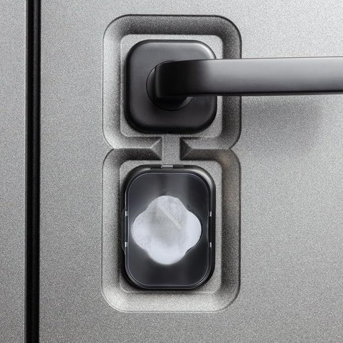 TOYANDONA 1pc Safety Lock Cover Child Safety Lock Child Proof Door Handle Child Proof Door Cover Child Proof Door Lock Cover Child Safety Door Cover Stove Abs Knob Security Door Baby