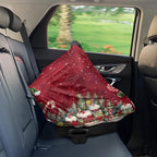 Binienty Snowman Car Seat Covers for Baby Boys Girls Infants,Christmas Snowman Carseat Canopy Cover Stretchy Breathable Babies Stroller Cover Canopies,Baby Shower Gifts