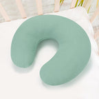 Accmor 2 Pack Muslin Nursing Pillow Covers, 100% Cotton Soft Nursing Covers for Breastfeeding Pillows, Slipcover for Baby Girls Boys Newborn