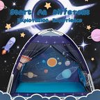 Space World Play Tent-Kids Galaxy Dome Playhouse for Boys and Girls Imaginative Play Popup Tent for Kids Indoor/Outdoor Fun,Perfect Kid’s Gift- 47" x 47" x 43"