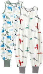 TotAha Toddler Sleep Sack with Legs, 0.5 TOG Light and Soft Baby Sleeping Bag, Walker Sleep Sack for Babies 12-24M, 2T-3T