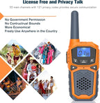 Woktok Kids Walkie Talkies, Long Range 2 Way Radio 22 Channel, Durable Toy Birthday Gifts for 6-12 Year Old Boys and Girls, Handheld Walkies Talkie for Outside Hiking Camping（No Batteries）