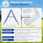 50-Inch Saucer Swing for Kids & Adults - Heavy-Duty 600 lbs Capacity, Indoor & Outdoor Use, Easy Assembly, for Outdoor Fun & Autism Relaxation