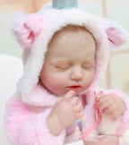 Reborn Baby Dolls – 20 Inch Real Baby Dolls That Look Real, Full Body Vinyl Girl Doll in Fantasy Horn Outfit with Accessories, Gift for Girls Ages 3+, Pretend Play & Collectors