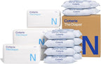 Coterie Baby Wipes + Diapers Kit, Size Newborn Diapers (186 Count) & 12 Pack (672 Count) Baby Wipes with 99% Water, Plant Based Materials, Hypoallergenic for Sensitive Skin