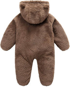 Baby Boy Girl Snowsuit Winter Warm Clothes Coat Infant Jumpsuit Toddler Outfit