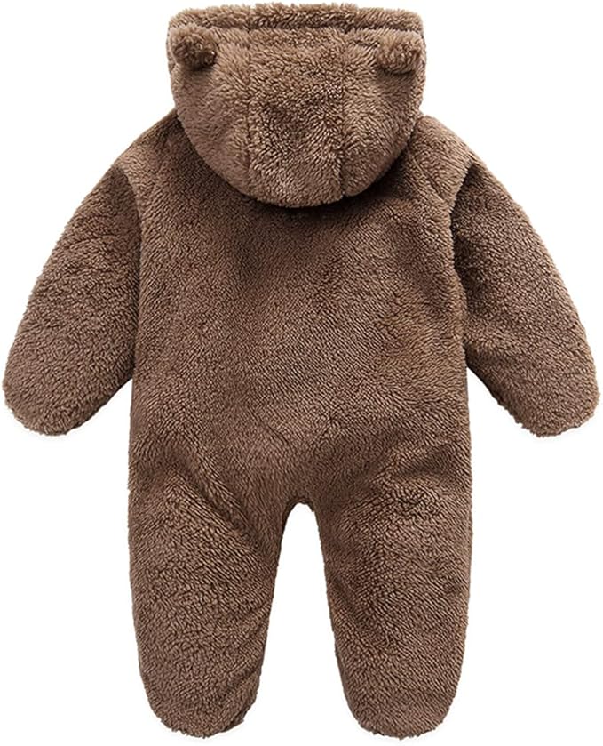 Baby Boy Girl Snowsuit Winter Warm Clothes Coat Infant Jumpsuit Toddler Outfit