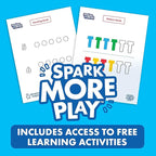 Educational Insights Design & Drill BrightWorks – 84-Piece Light Up Drill Set, STEM Learning with Toy Drill: Ages 3+