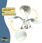Schleich Eldrador Creatures - 13" Ice Griffin Toy - Movable Wing Dragon Action Figure for Boys and Girls - Mythical Creature Figures - Fantasy Beast Figurine - Fun Monster Toys for Kids Ages 7+