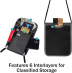 Travel Pouch Neck Wallet Family Passport Holder Organizer Case with RFID Blocking