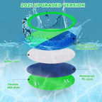 Ayeboovi Toss and Catch Ball Set Outdoor Yard Beach Pool Toys Games for Kids Family Sports 8 Paddles 4 Balls for Toddlers Boys Girls Ages 3-12 Boys Girls Birthday Gift