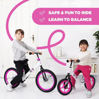Balance Bike: for Big Kids Aged 4, 5, 6, 7, 8 and 9 Years Old - No Pedal Sport Training Bicycle | 16inch Wheel