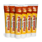 CareAll (6 Tubes) 4oz Vitamin A&D Ointment Treats and Prevents Diaper Rash, Seals out Wetness. Protects and Relieves Dry Cracked Skin, Minor Cuts, Scrapes and Burns