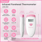 Non-Touch Forehead Thermometer, Digital Infrared Thermometer 2 in 1 for Adult and Kids Baby Thermometer with Fever Alarm