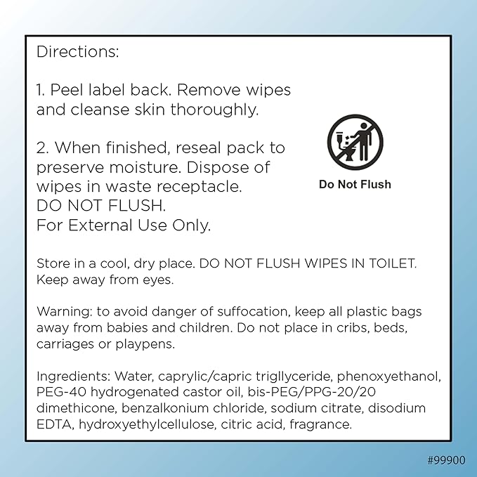 Quality Choice, Re-sealable Unscented Baby Wipe, Fragrence Free, Count of 64 Wipes Per Package (1)