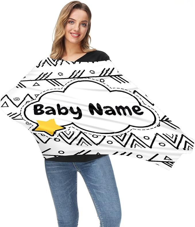 Baby Car Seat Stroller Cover Nursing Cover New Mom Breastfeeding Scarf Soft Stretchy Infant Carrier Cover Car Canopy Coverage