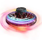 GoolRC Flying Spinner Mini UFO Drone Flying Fidget Spinner Hover UFO Boomerang Toy Hand Controlled Mini Drone Spinning Flying Toy for 8+ Year Old Kids Adults Indoor Outdoor Flying Toy