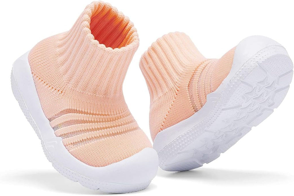 MORENDL Toddler Sock Shoes Baby Walking Shoes Infant Slippers Boys & Girls Non-Slip Sneakers
