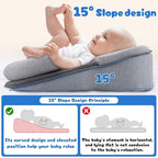 2026 New Rest Nest Baby Lounger Pillow, Baby Lounger Pillow for Infant Support Cushion Reflux