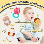 nicknack Baby Crib Mobile with Music and Light, Musical Nursery Mobile for Infants Newborn Gift 0-12 Months, Babies Bassinet Mobile with Remote Control