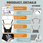 2-in-1 Baby Jumper & Swing - Foldable Stand, Stable Toddler Swing Set for Indoor & Outdoor Use