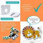 Baby Proofing Kit 67pcs All in One Includes Magnetic Cabinet Locks for Baby Proofing, Corner Bumper Protectors, Child Safety Strap Locks, Power Point Outlet Covers, Finger Pinch Guards & Bath Toys