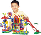 Learning Resources Gears! Gears! Gears! Dizzy Fun Land, Motorized Gears Toy Set, Gears for Kids, Engineering for Kids, Puzzle, 120 Pieces, Ages 5+