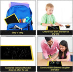 Sketch Pads for Drawing Kids, LEYAOYAO LCD Writing Tablet with Protect Bag Etch a Pads,Colourful Screen Draw Pad Draw Board,Birthday Gifts for 3 4 5 6 Year Old Girls(Yellow,10-Inch)