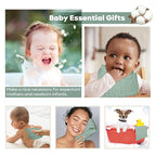 Yoofoss Muslin Baby Washcloths 100% Organic Cotton Face Towels 6 Pack Wash Cloths for Baby 12x12in Soft and Absorbent Baby Wipes (Dark Green)