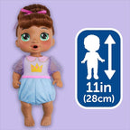 Baby Alive Fairy Fashions Sophia Sparkle Doll with Clothes Accessories, Brown Hair, 11 Inches, Toys for 3 Year Old Girls and Boys & Up (Amazon Exclusive)